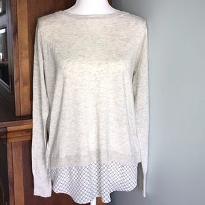 Ann Taylor’s The Loft Pullover Lightweight Sweater